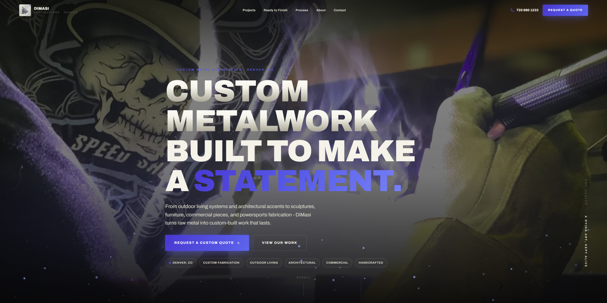 DiMasi Fabrications screenshot